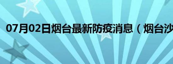 07月02日烟台最新防疫消息（烟台沙尘暴）