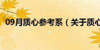 09月质心参考系（关于质心参考系的介绍）