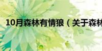 10月森林有情狼（关于森林有情狼的介绍）