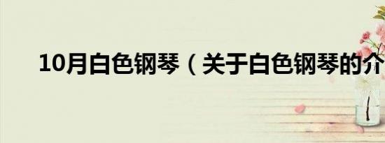 10月白色钢琴（关于白色钢琴的介绍）